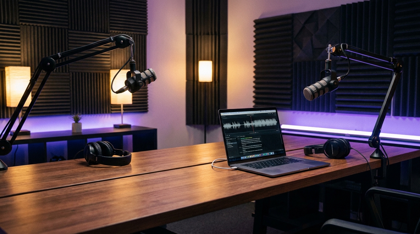 From Recording to Show Notes: How AI Transcription Transforms Your Podcast Workflow